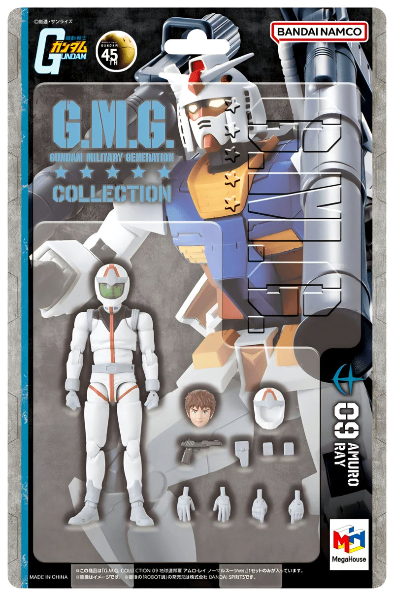【PRE-ORDER】【ETA Aug 2027】G.M.G. COLLECTION 09 Mobile Suit Gundam Earth Federation Amuro Ray Normal Suit Ver.