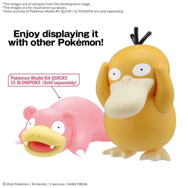 Pokémon Model Kit QUICK!! 21 PSYDUCK