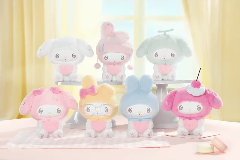 My Melody 50th Anniversary Milk candy Series Plush Pendant Blind Box