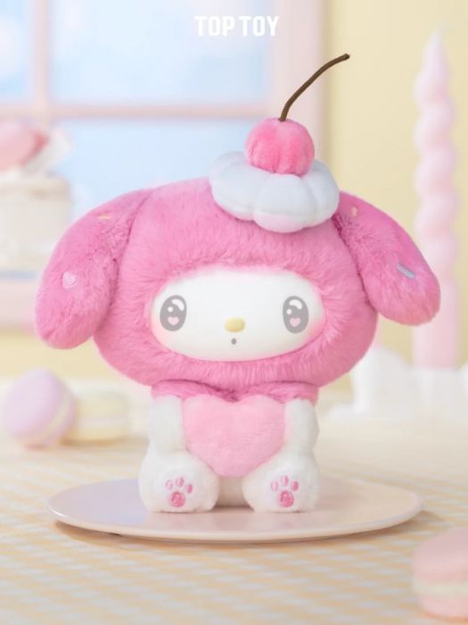 My Melody 50th Anniversary Milk candy Series Plush Pendant Blind Box