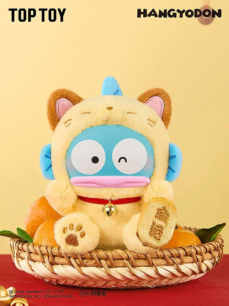 Sanrio characters Lucky Cat Series Plush Pendant Blind Box