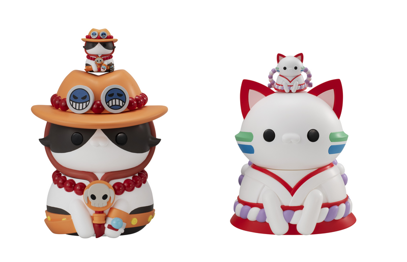 MEGA CAT PROJECT ONE PIECE Nyanto! The Big NYAN PIECE Series Portgas D. Ace