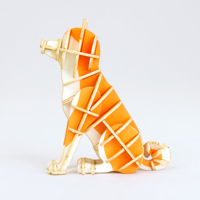 Paper Art si-gu-mi Paper Akita Inu