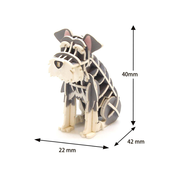 Paper Art si-gu-mi Paper Miniature Schnauzer