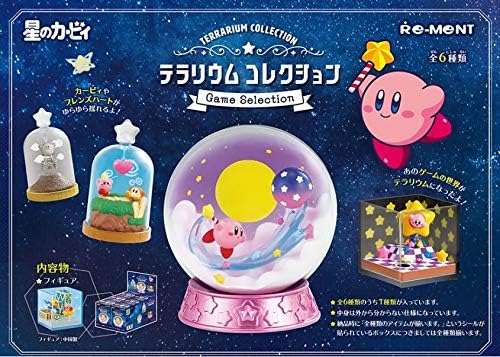 Ninetendo Kirby Re-Ment Pokemon Terrarium Collection DX Memories Blind Box (Kirby) (6PCs per Full Set Box)