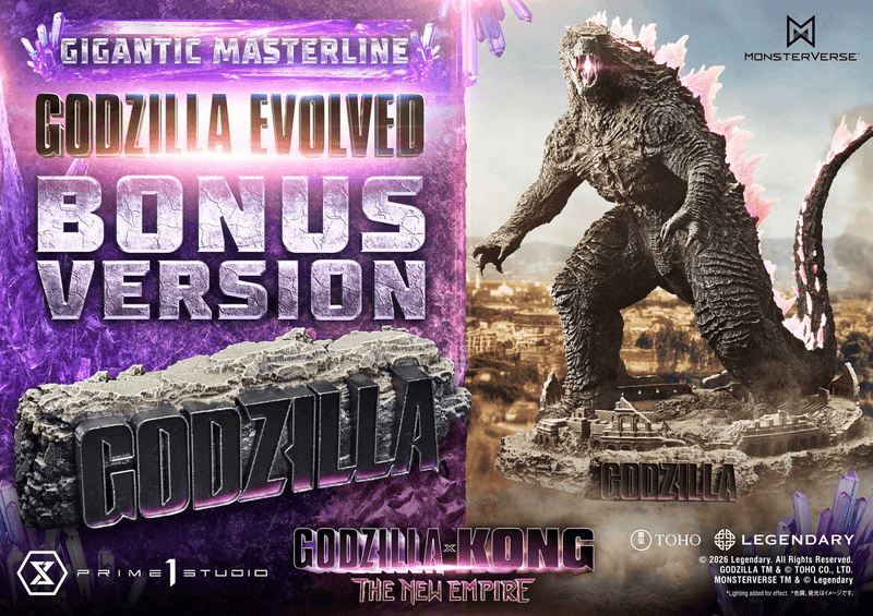 [[Pre-Order]] [ETA Q4 DEC] Gigantic Masterline Godzilla x Kong: The New Empire (Film) Godzilla Evolved Bonus Version