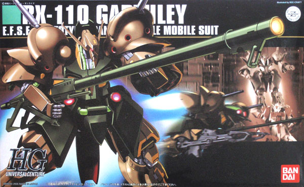 HGUC 1/144 #58 RX-110 Gabthley