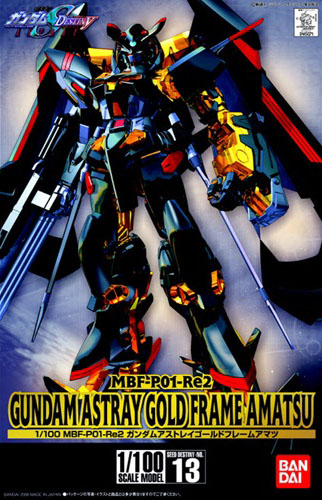 HG 1/100 #13 Gundam Astray Gold Frame Amatsu