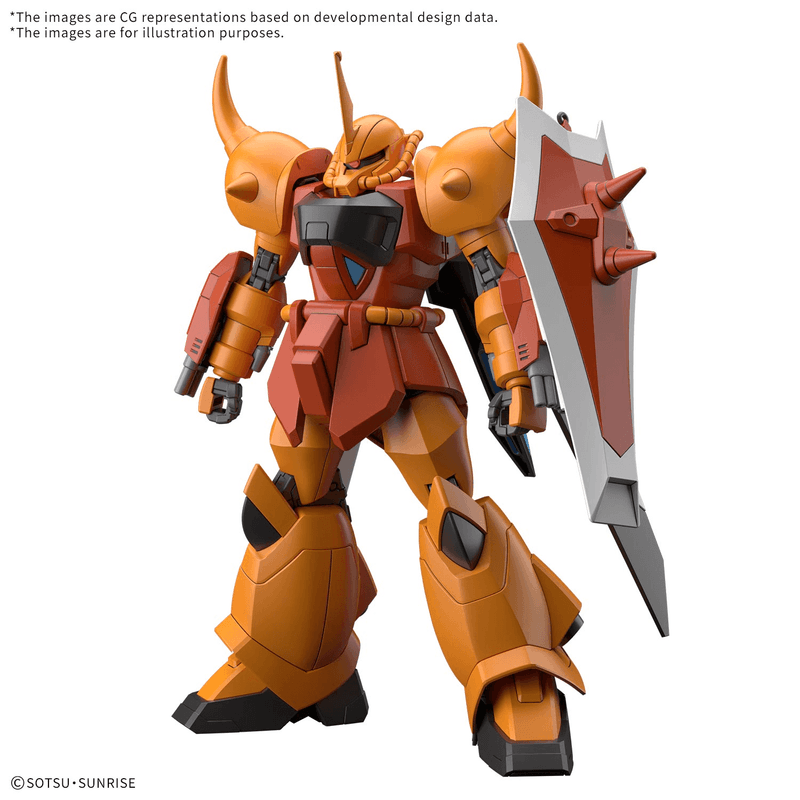 HG 1/144 GOUF IGNITED ˆHEINE WESTENFLUSS CUSTOM
