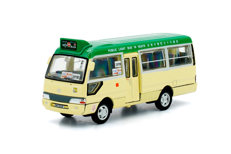 Tiny City 25 Die-cast Model Car - Toyota Coaster Green Mini Bus (NM1628)