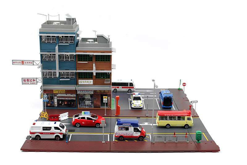Tiny City Bd3 Hong Kong Old Tenements Street Diorama