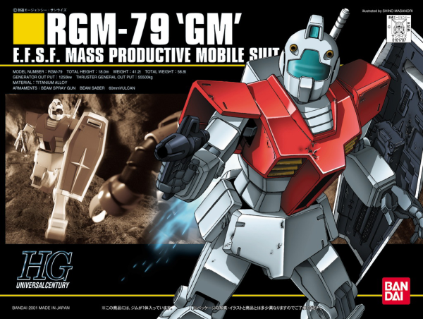 [[PRE-ORDER]] HGUC 1/144 #20 RGM-79 GM