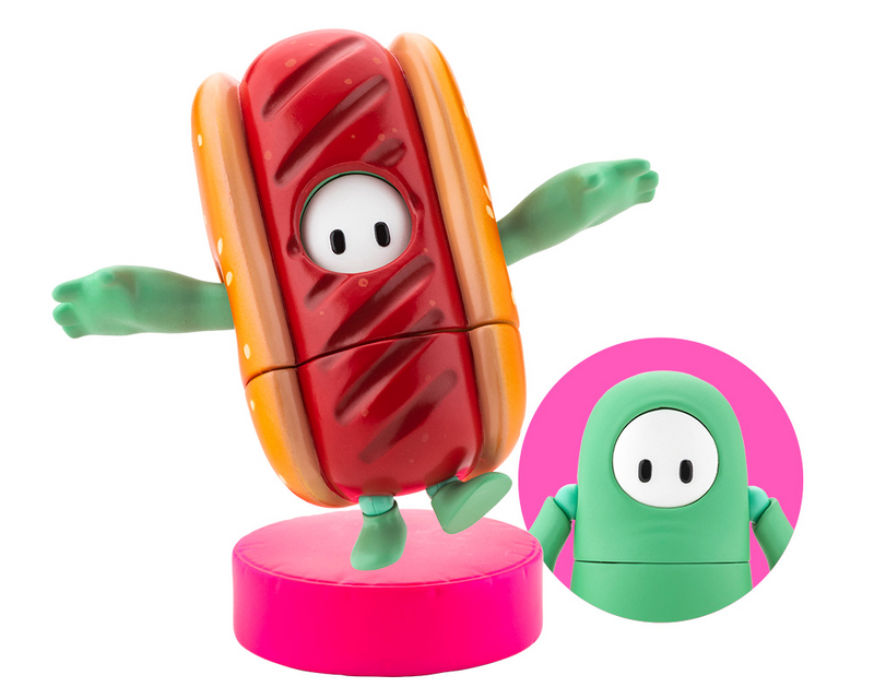 FALL GUYS ULTIMATE KNOCKOUT Action Figure pack 03: Mint Chocolate/Hot Dog Costume