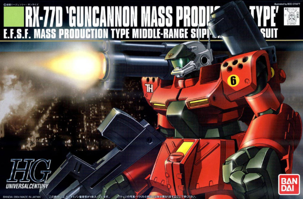 1/144 HGUC GUNCANNON MASS PRODUCTION TYPE