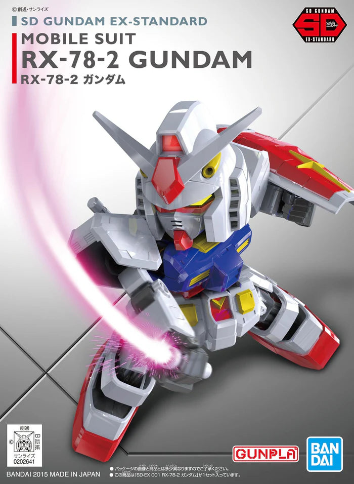 【Flash Deals - 25% Off in Cart】SD GUNDAM EX-STANDARD RX-78-2 GUNDAM