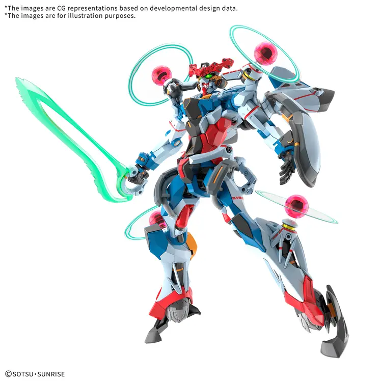 HG 1/144 GQuuuuuuX(Endymion Unit Awakened)