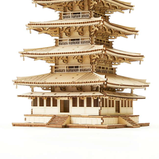 Azone wa-gu-mi Wooden Art Five-Story Pagoda (301 pieces, level 5)