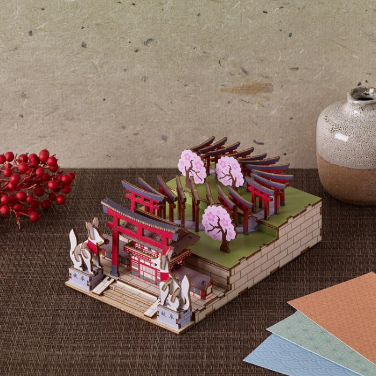 Azone wa-gu-mi Wooden Art Fushimi Inari (96 pieces, level 3)