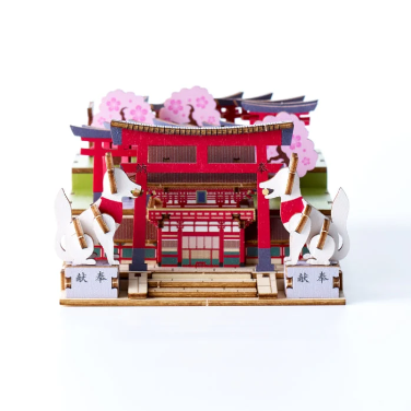 Azone wa-gu-mi Wooden Art Fushimi Inari (96 pieces, level 3)