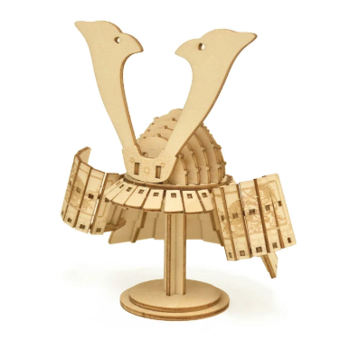 Azone wa-gu-mi Wooden Art Kabuto Memo Stand (77 pieces, level 2)