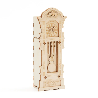 Wooden Art wa-gu-mi Antique Clock Watch Case