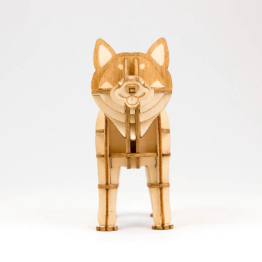 Wooden Art wa-gu-mi Brushwood Dog