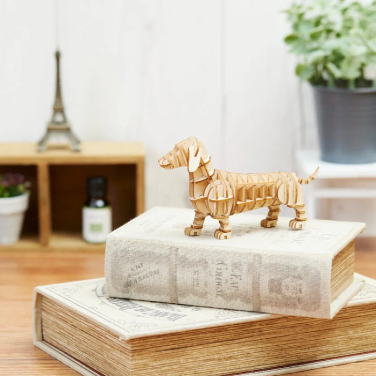 Wooden Art wa-gu-mi Dachshund