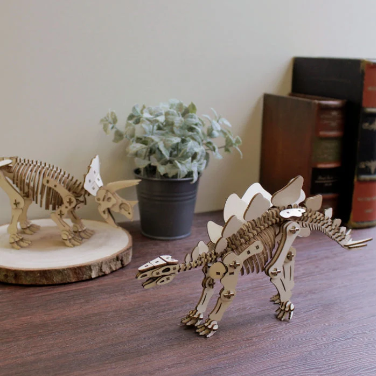 Wooden Art wa-gu-mi Stegosaurus