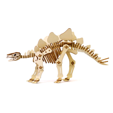 Wooden Art wa-gu-mi Stegosaurus