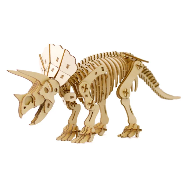 Wooden Art wa-gu-mi Triceratops
