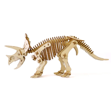 Wooden Art wa-gu-mi Triceratops