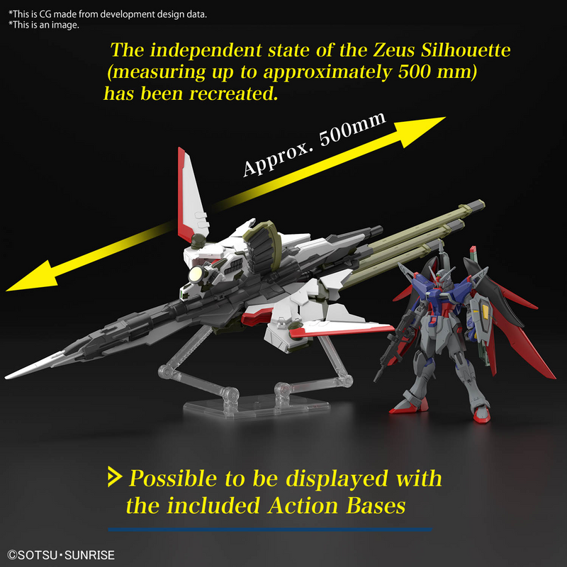 HG 1/144 DESTINY GUNDAM SpecⅡ& ZEUS SILHOUETTE
