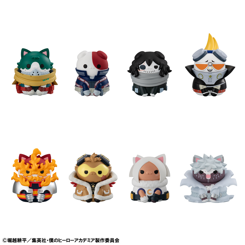 MEGA CAT PROJECT My Hero Academia Heroaca Cats NO.01  - 1 PC (8pc per Full Set Box)