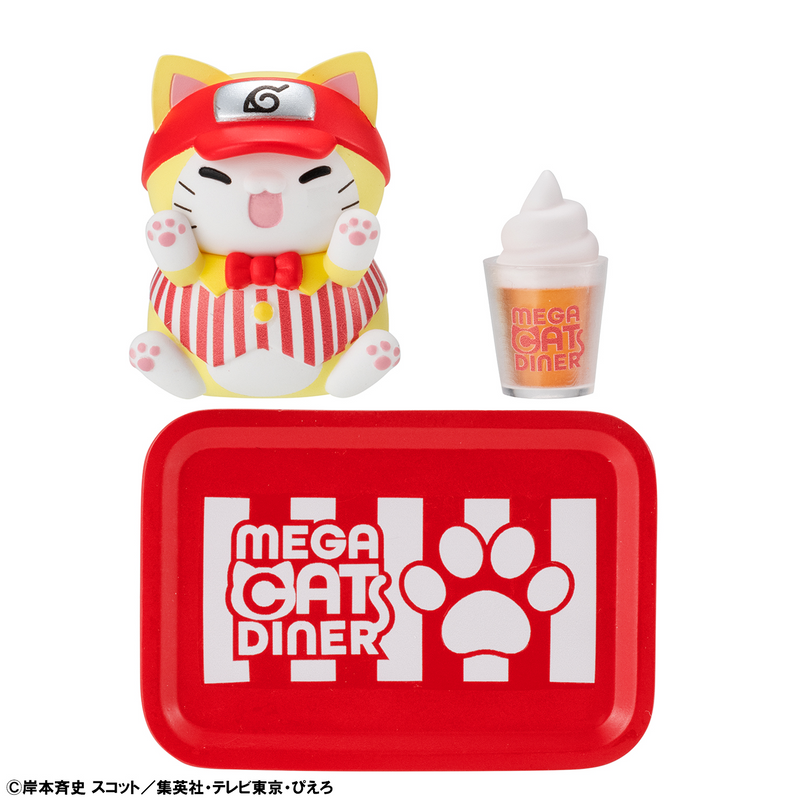 MEGA CAT PROJECT NARUTO Nyaruto! MEGACAT DINER - 1 PC (6pc per Full Set Box)