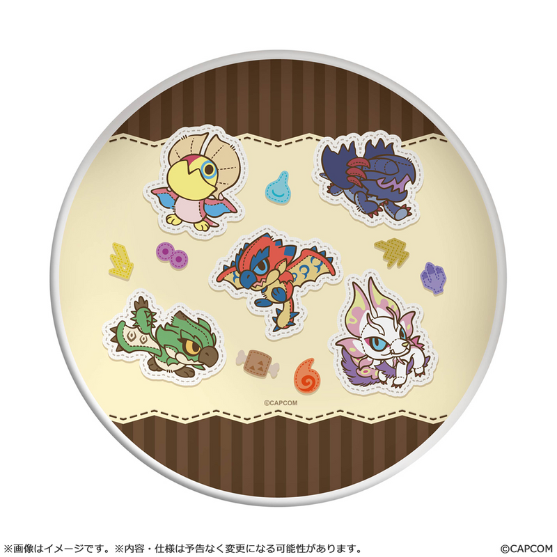 MONSTER HUNTER CHIBI STYLE Melamine Plate: Key Art