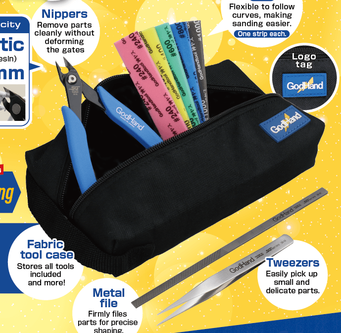 GodHand - Model-Builder’s Starter Tool Set