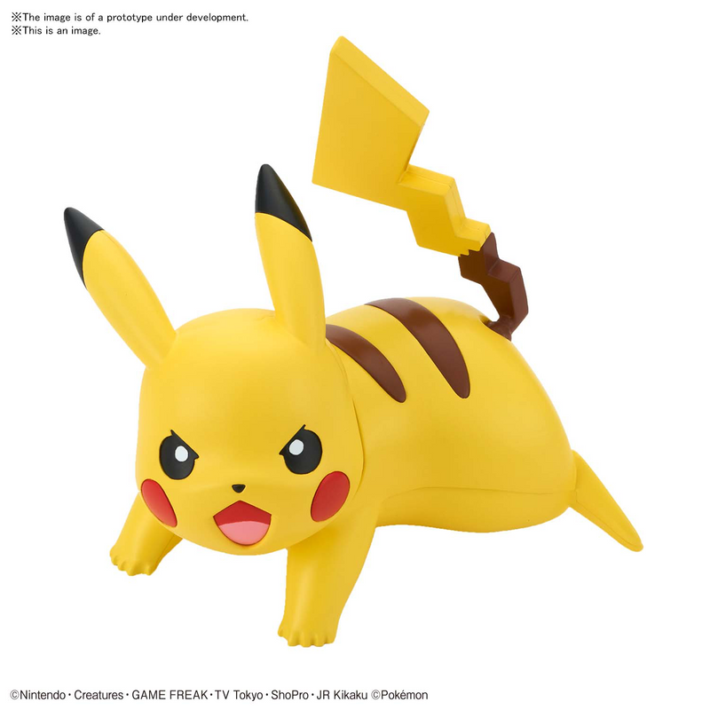 Model Kit QUICK #3 Pikachu Assembly Kit (Battle Pose)