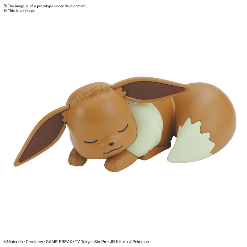 Model Kit QUICK #7 Eevee Assembly Kit (Sleeping Pose)