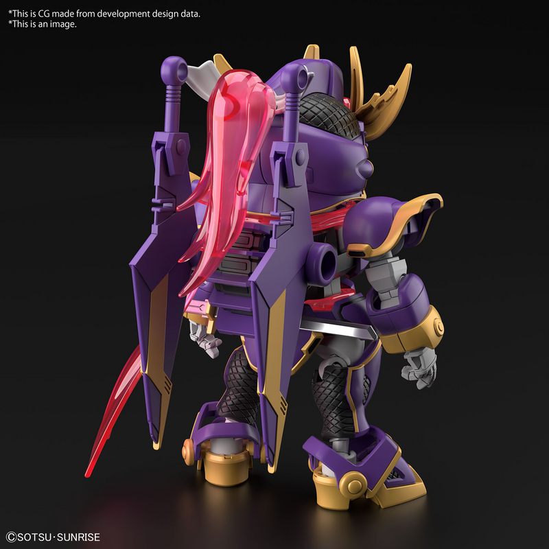 【Flash Deals - 20% Off in Cart】SD GUNDAM CROSS SILHOUETTE F-KUNOICHI KAI