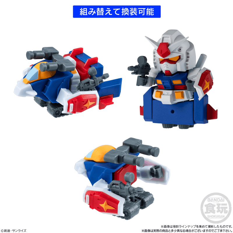 [[Pre-Order]] [[ETA Q4 2026]] Gundam Shokugan Box Collection "Gundam" - 1 PC (12pcs per Full Set Blind Box), Bandai Shokugan Box Collection