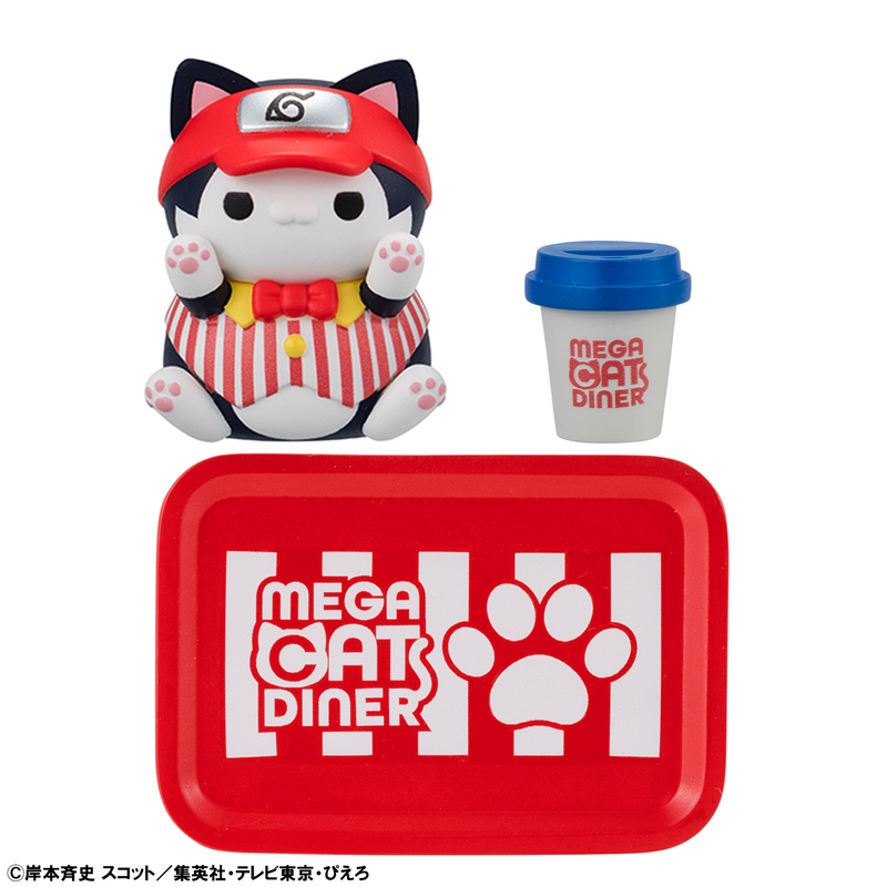 MEGA CAT PROJECT NARUTO Nyaruto! MEGACAT DINER - 1 PC (6pc per Full Set Box)