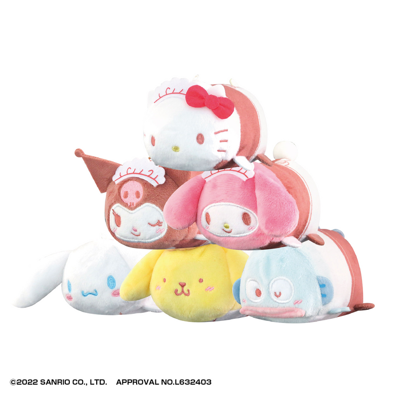 SANRIO CHARACTERS POTE KORO MASCOT3 - 1 PC (6pc per Full Set Box)