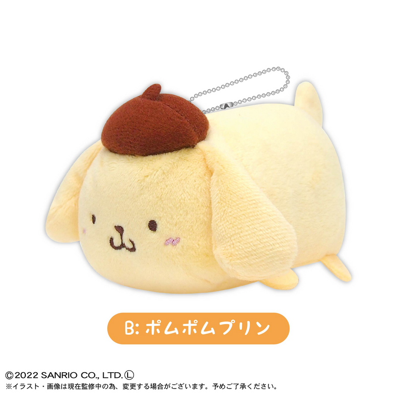 SANRIO POTE KORO MASCOT - 1 PC (6pcs per Full Set Box)