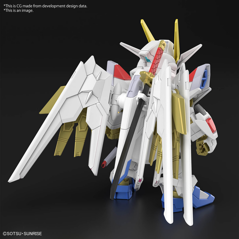 【Flash Deals - 20% Off in Cart】SD GUNDAM CROSS SILHOUETTE MIGHTY STRIKE FREEDOM GUNDAM