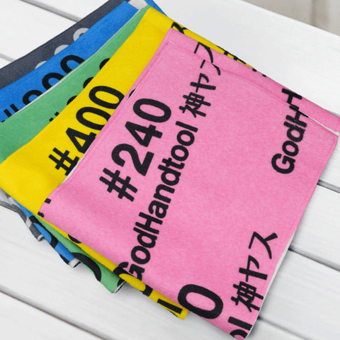 [[PRE-ORDER]] Kamiyasu Towel Sanding Stick TOWELS! 240-1000