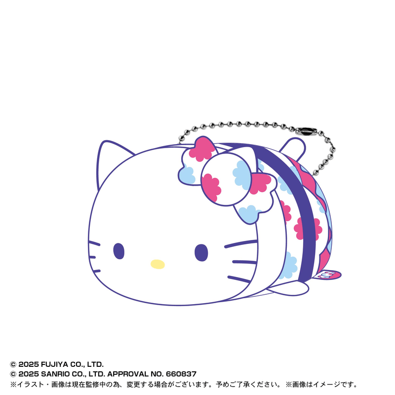 Milky×SANRIO POTE KORO MASCOT - 1 PC (5pc per Full Set Box)