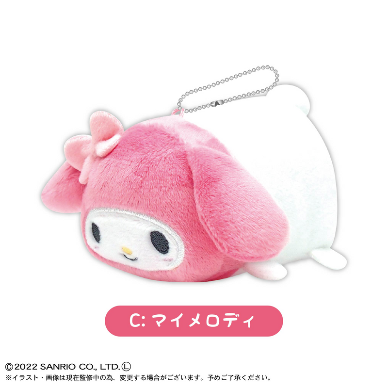 SANRIO POTE KORO MASCOT - 1 PC (6pcs per Full Set Box)
