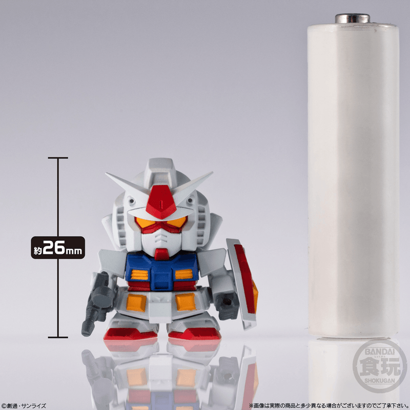 [[Pre-Order]] [[ETA Q4 2026]] Gundam Shokugan Box Collection "Gundam" - 1 PC (12pcs per Full Set Blind Box), Bandai Shokugan Box Collection