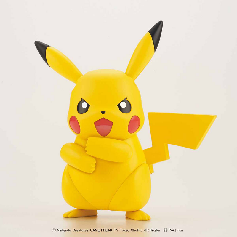 Pokemon Model Kit Quick!! 03 PIKACHU (Battle Pose)