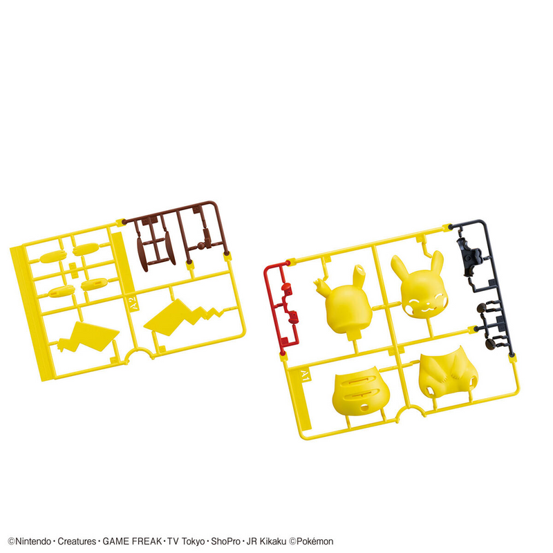 Model Kit QUICK #16 Pikachu Assembly Kit (Sitting Pose)
